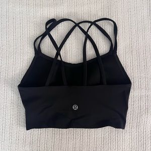 Black Lululemon Cloud Bra